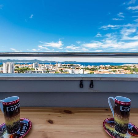 City&Sea View 2Br 4+2 Zadar Exteriér fotografie